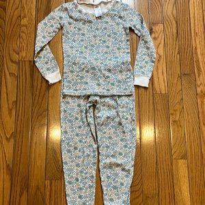 Mini Boden floral pajamas set